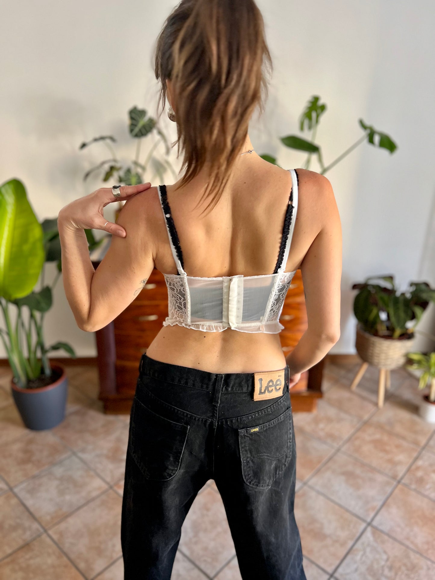 1990's vintage black denim boyfriend jeans