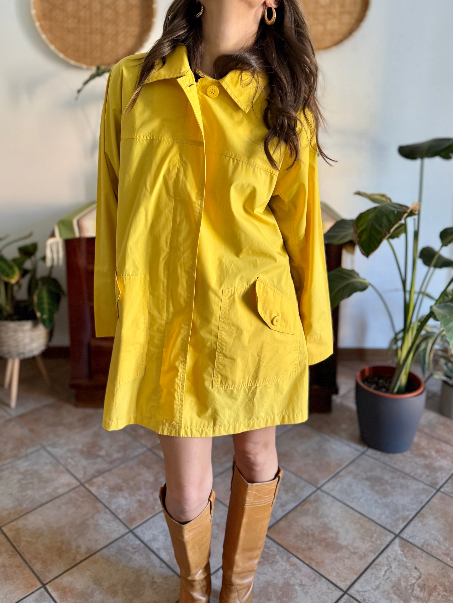 1980’s vintage yellow utility jacket