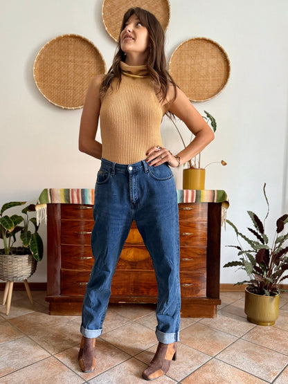 1990's vintage true blue high waisted Calvin Klein jeans