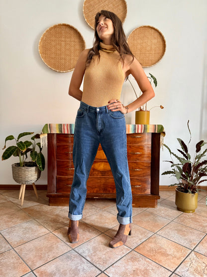 1990's vintage true blue high waisted Calvin Klein jeans