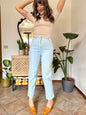 1990's vintage light blue high waisted jean