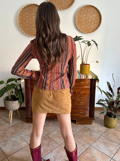 Y2k vintage chocolate brown, burgundy and chocolate brown