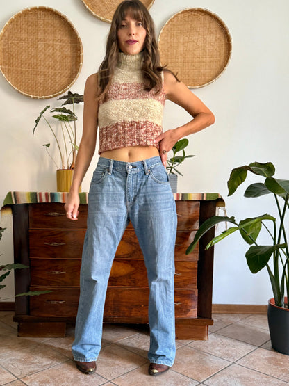 1990's vintage light wash Levi's 527 jeans